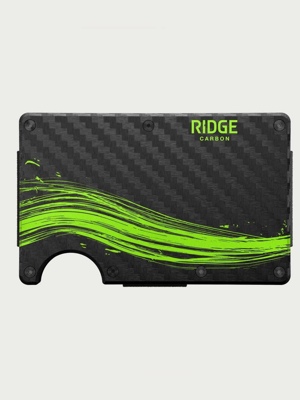 Ridge Wallet, Carbon Flow Vis, NIB, NWT